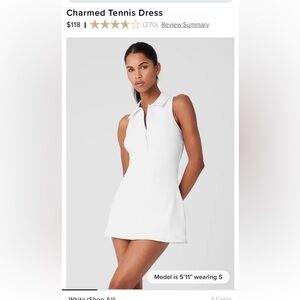 Alo Charmed Tennis Dress